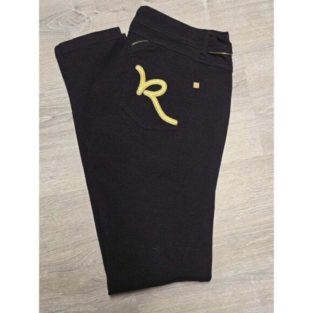 Rocawear Women's Hannah Skinny Leg Black Denim Jeans Size‎ 13